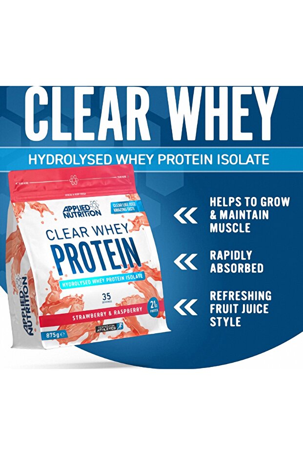 Clear Whey Isolate Strawberry & Raspberry Aromalı - 4