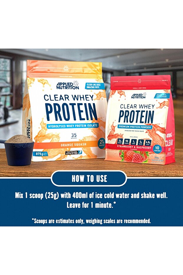 Clear Whey Isolate Strawberry & Raspberry Aromalı - 3