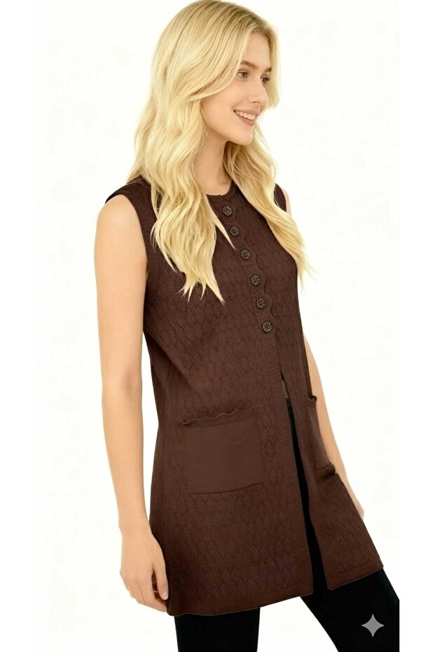 KADIN TRİKO YELEK - 2