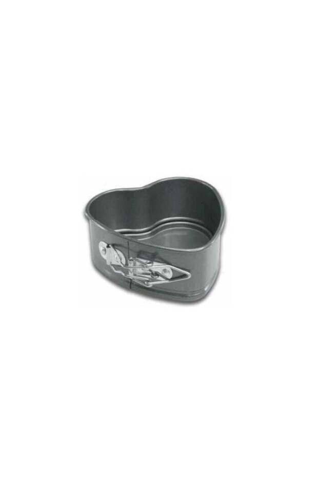 Homemaker Non-Stick Mini Heart Spring Form 10.2Cm X 4.7Cm - Black
