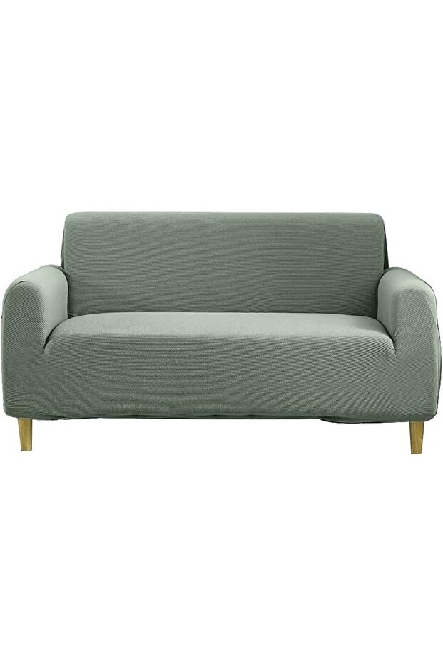 Thick Couch Covers Sectional Sofa Stretch Slipcover,Furniture Protector (145 x 185 cm, Cypress)