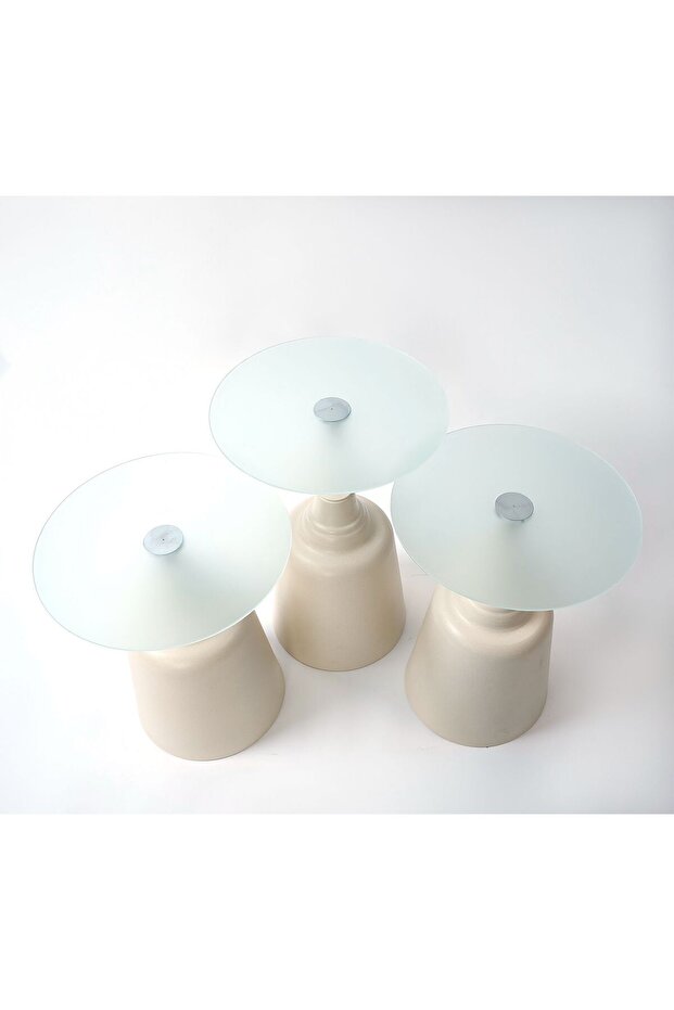 Alba 3'lü set yan sehpa - 1