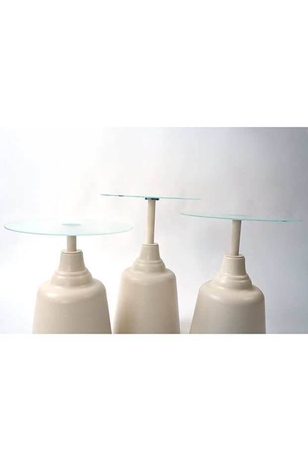 Alba 3'lü set yan sehpa - 2