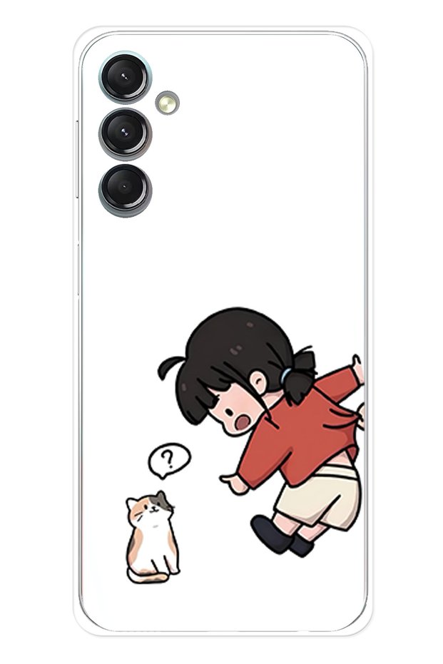 Samsung Galaxy A24 Compatible Forced to Pull Apart Lover - Couple Combination Printed Silicone Case