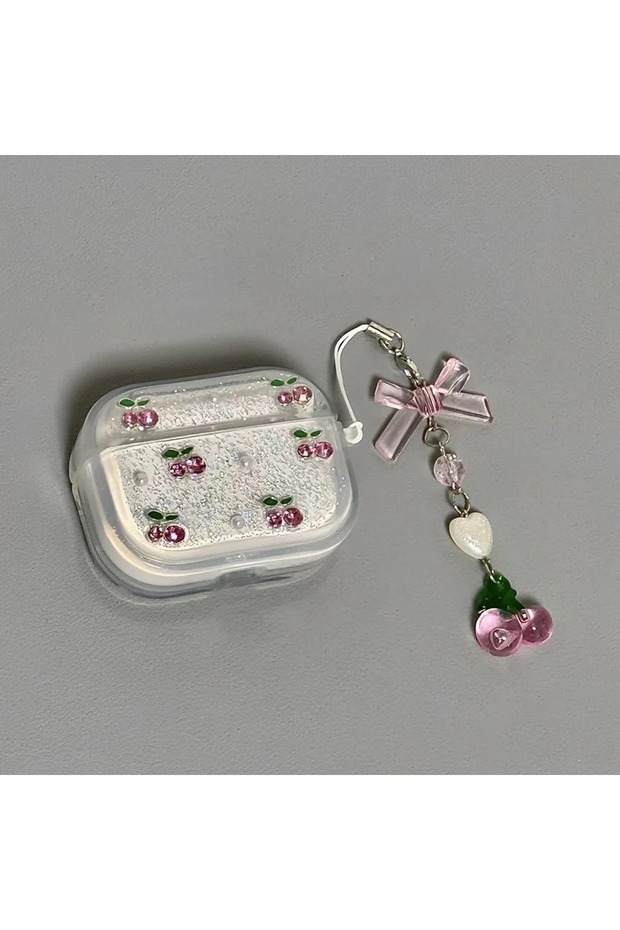 إيربودز 3. حافظة سماعات أذن متوافقة مع نمط الكرز اللامع من نيسيل مع مشبك كرز - 7