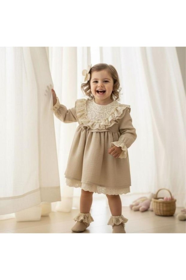 Girl baby camilia lace dress mar-154