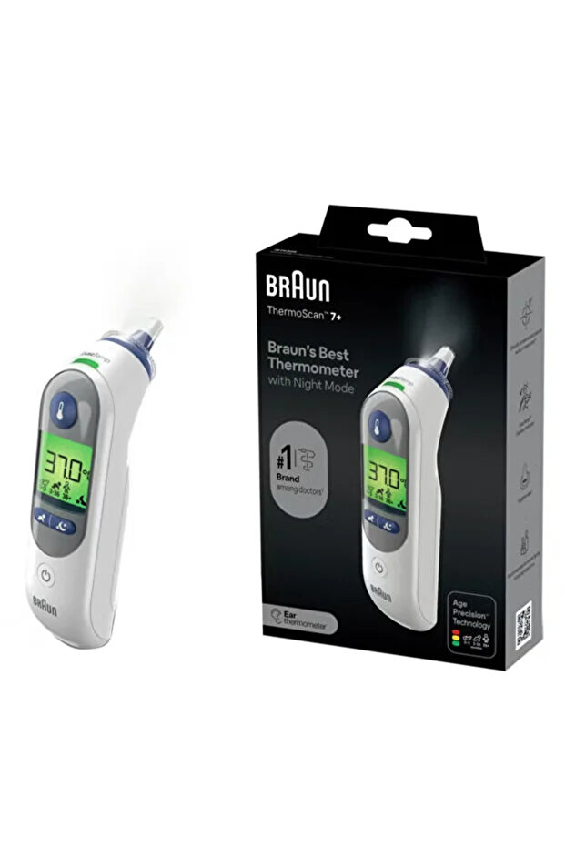 Thermoscan 7+ مع Age Precision والوضع الليلي