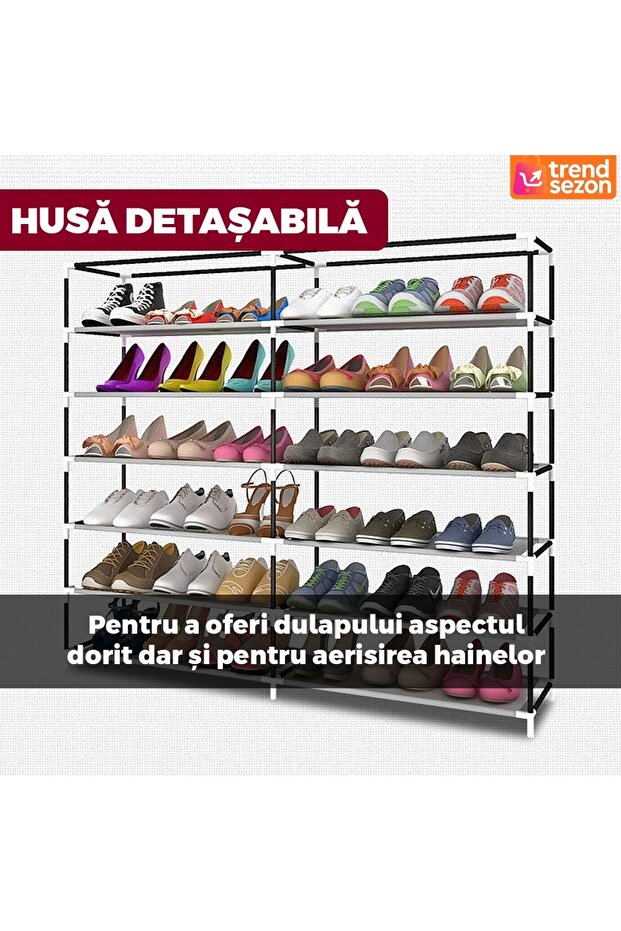 Dulap textil roșu - 5