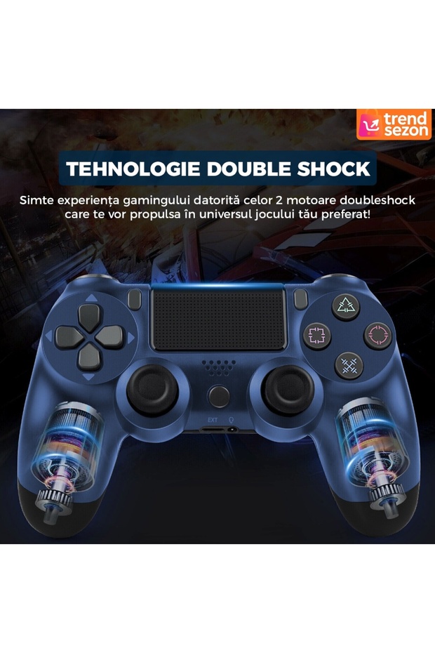 Navy PS4 Controller - 4