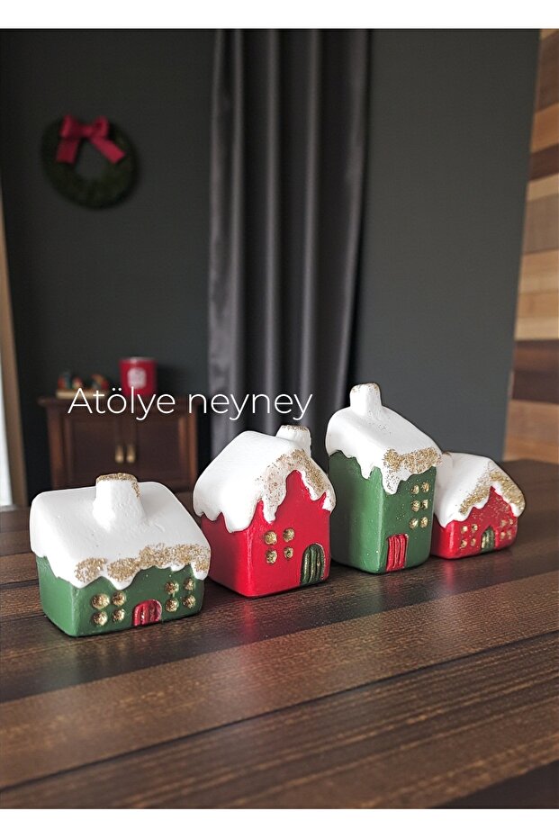 Mini evler biblo seti - 4