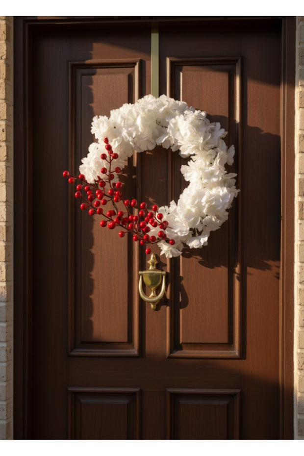 Kapı Süsü Çelenk Kokina Kapı Süsü Ev Dekorasyon Hediyelik - 1