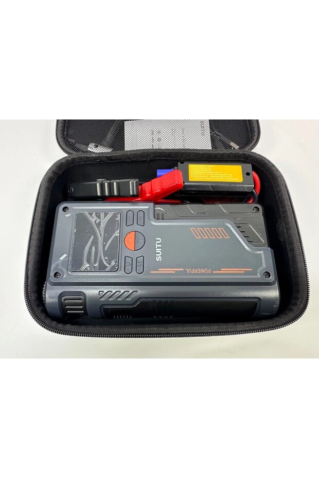 Car Jump Starter 7000A Peak 12V Battery USB Output Port LED Light HD Screen 5Output Torch light