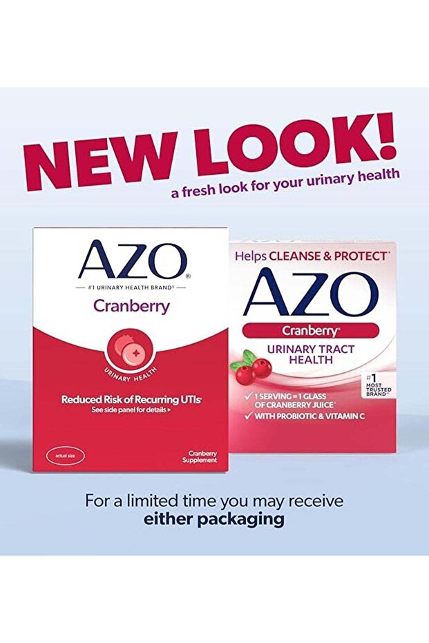 Urinary Tract Health - 50 Caplets - Cranberry Flavor