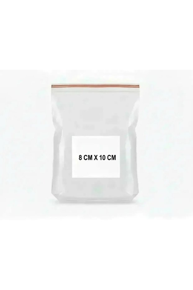 Canpaambalajmarketing 8 cm X 10 cm Ziplock Bags & Ziplock Pouches & Refrigerator Bags (1000 Pcs)