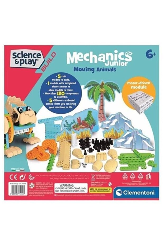 Çocuk 75060 Mekanik Laboratuvarı Junior Hareketli Hayvanlar - 7
