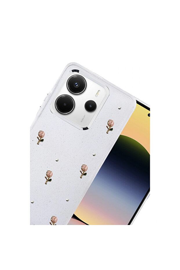 Redmi Note 14 4g Bow Pattern Cover - Pattern 6 - 3