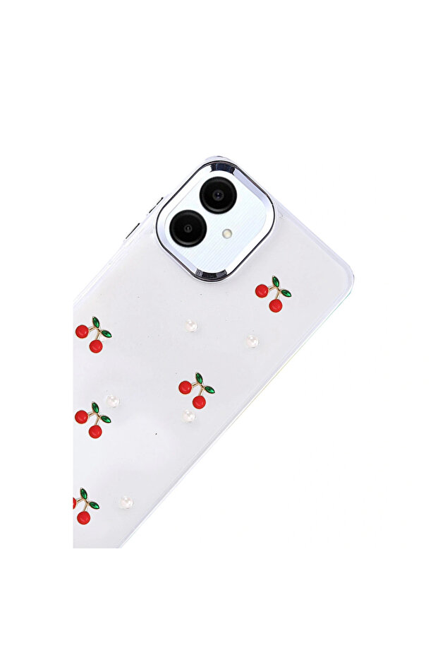 غطاء جالاكسي A07 4G بنمط الفيونكة - نمط 9 - 3