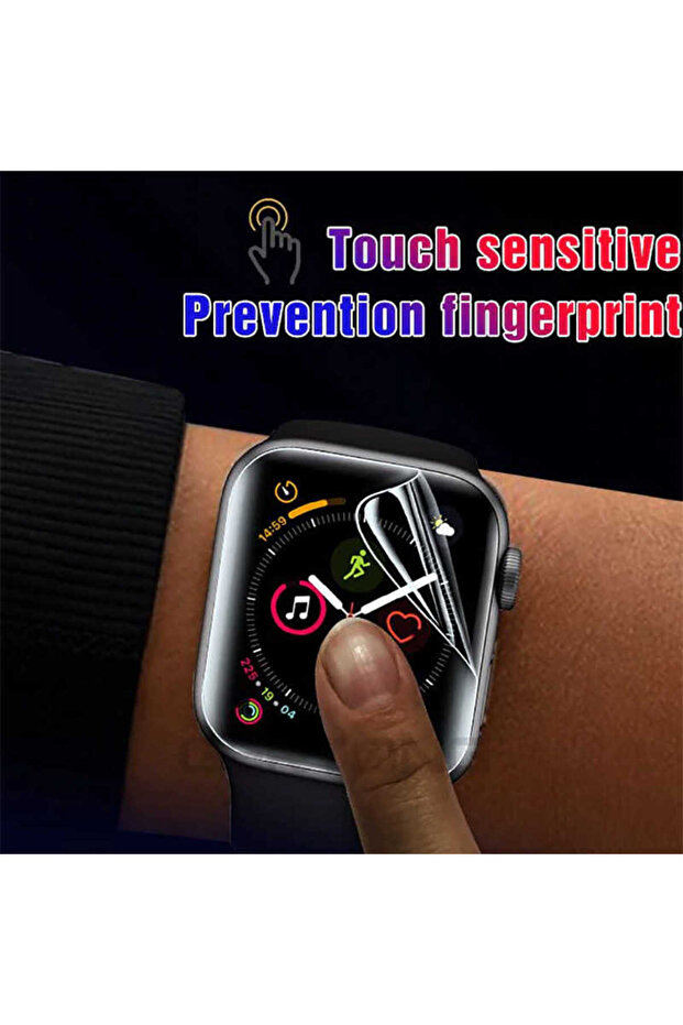 واقي شاشة للساعة مقاس 38 ملم من CPPL Narr Tpu - عديم اللون - 5