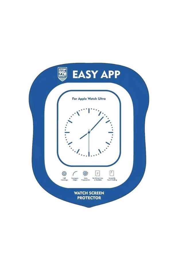 واقي شاشة Easy Cam من CPPL لساعة ألترا 49 ملم - عديم اللون - 7