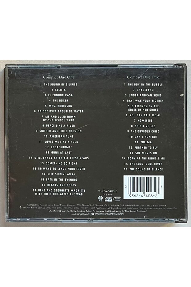 The Paul Simon Anthology Çift Cd - 2
