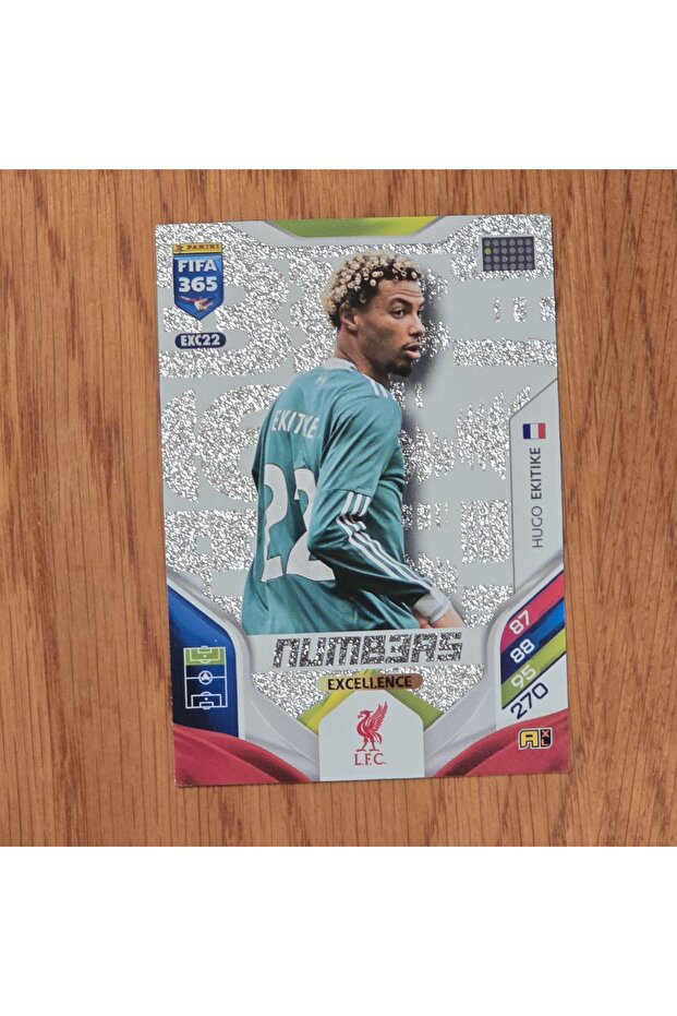 2026 Hugo Ekiteke Excellence Numbers Playing Card Exc22