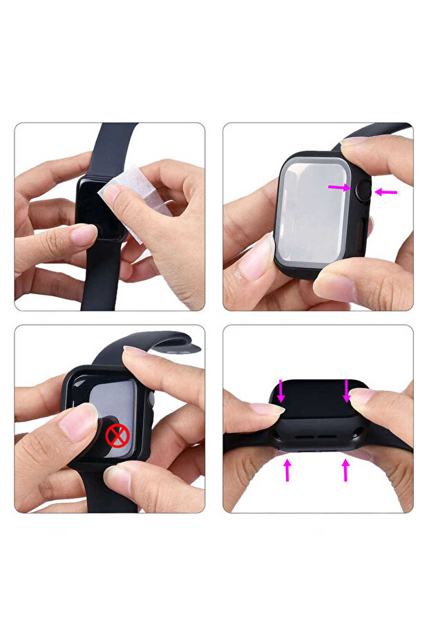 Watch 38mm Cppl Watch Gard 01 Screen Protector - Red - 6