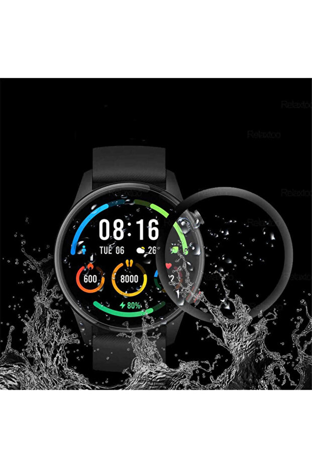 Mi Watch Color Cppl Pmma Pet Screen Protector - Black - 4