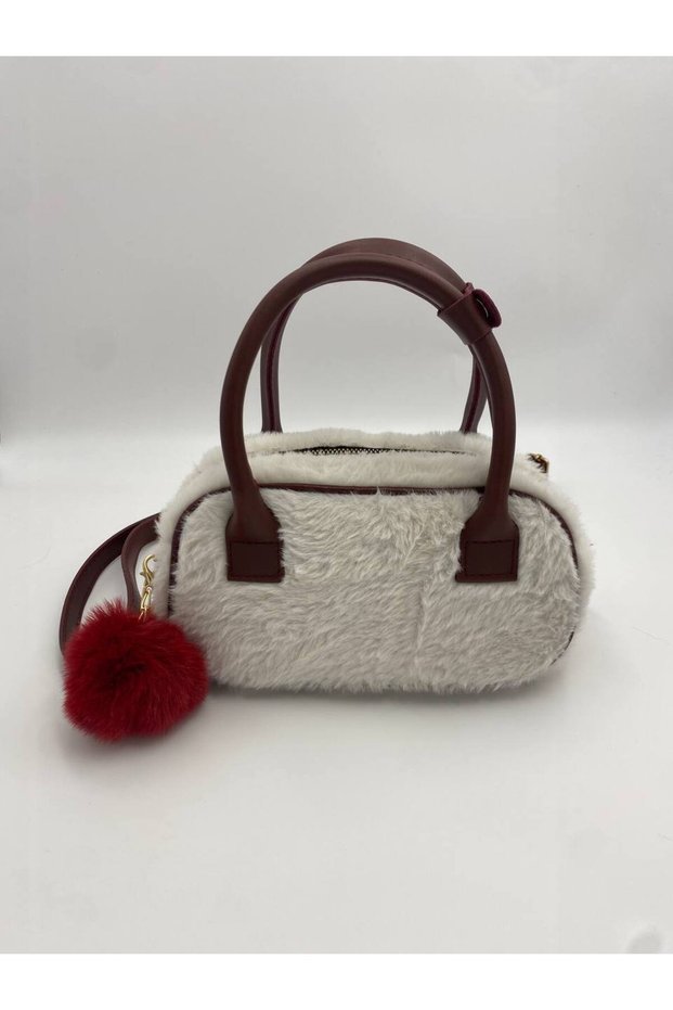 Bahrey Plush Hand and Shoulder Women's Bag