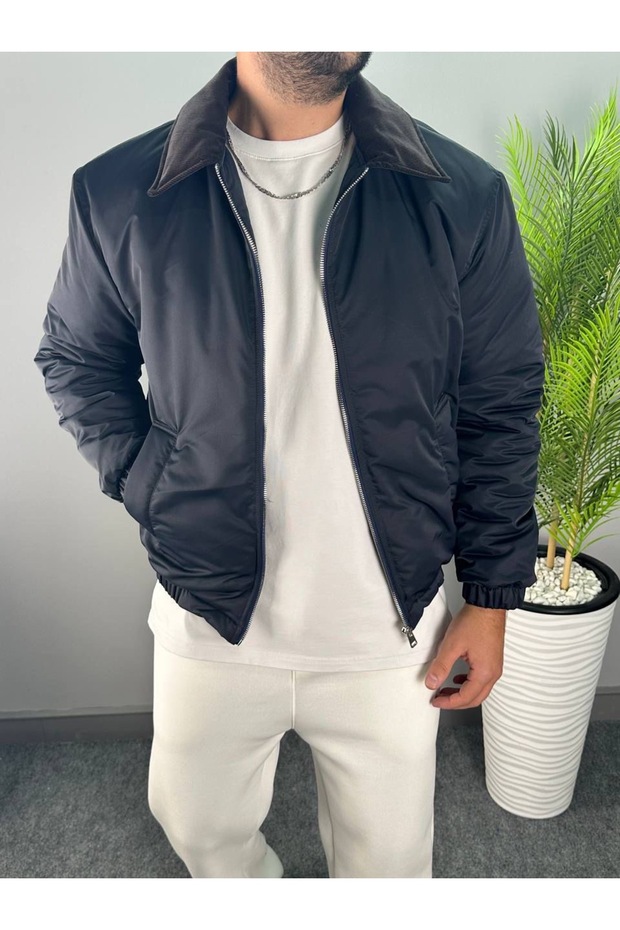 Kadife Yaka Oversize - 1