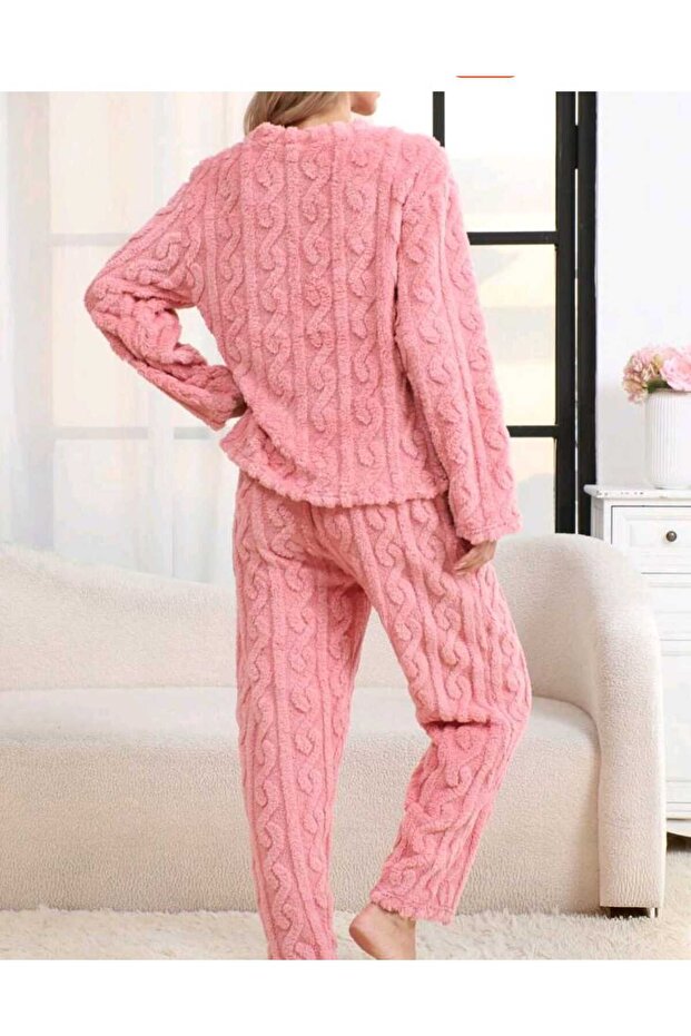 Thick velsoft pajamas for winter - 3