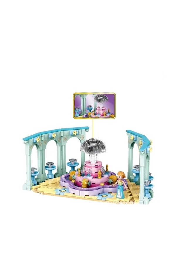 Princess Castle Building Set 452 Pieces Educational and Fairy Tale Block Building Toy