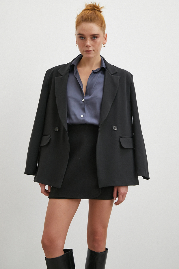 Diagonal Pattern Shirt Antirasit - 1