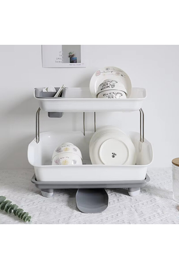 مجفف الأطباق البلاستيكي كفاءة التنظيم وسرعة التجفيف - 2