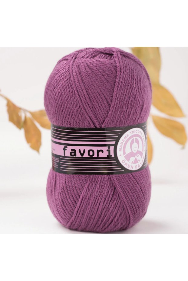 Favori Hand Knitting Yarn 100Gr - [104] - Non-Pilling Classic Acrylic Yarn