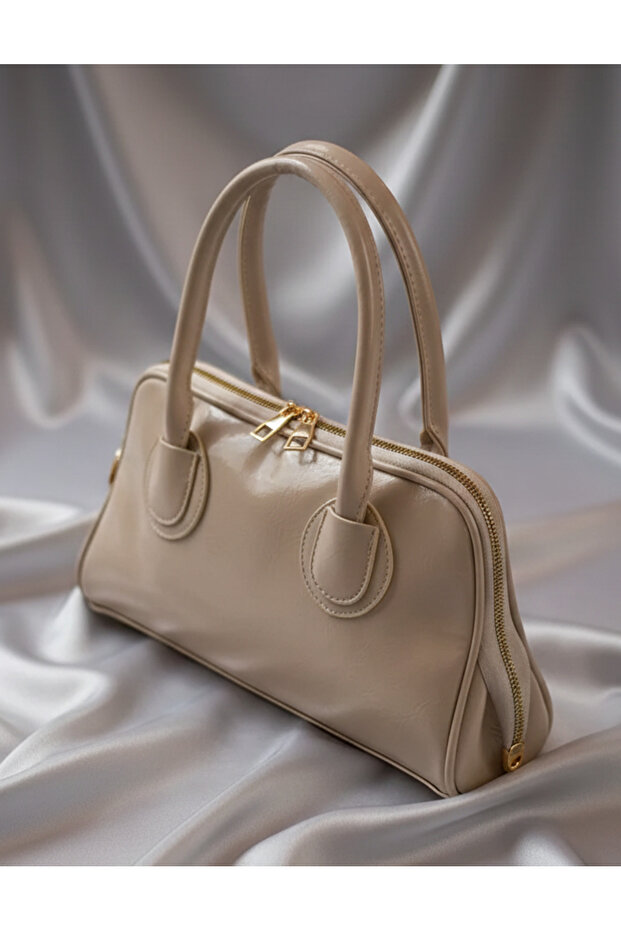 Long Handled Baguette Hand and Shoulder Women's Bag