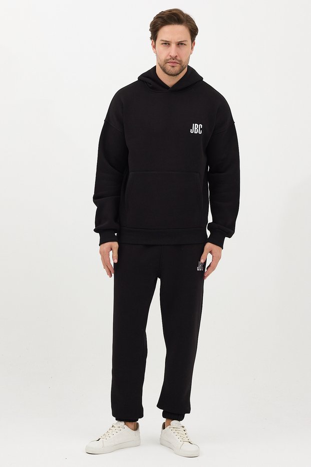 Embroidered Hooded Men's Tracksuit Set
