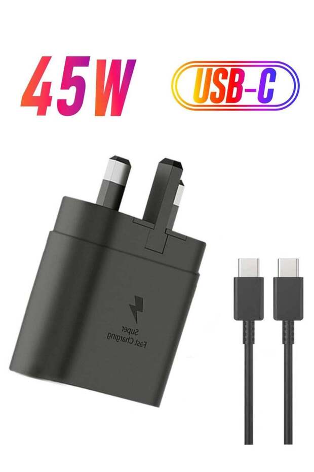 MUNTAQI 45W Super Fast Charger UK Plug