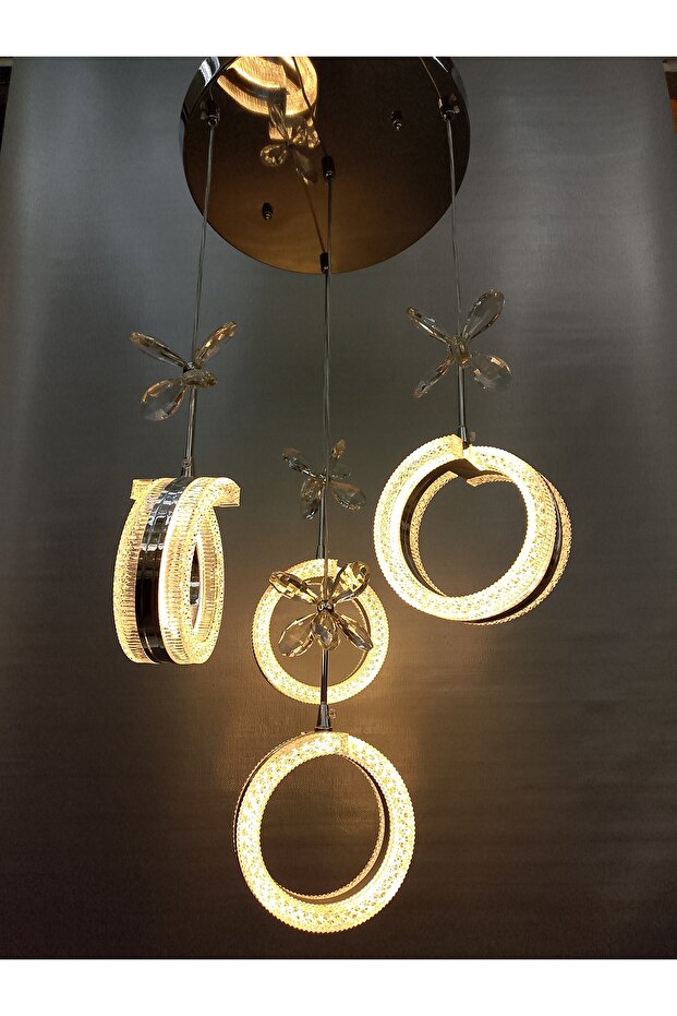 Ledli 4 lu sarkıt avize - 3