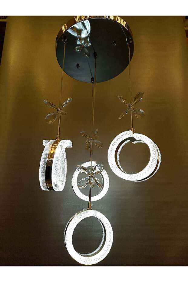 Ledli 4 lu sarkıt avize - 2