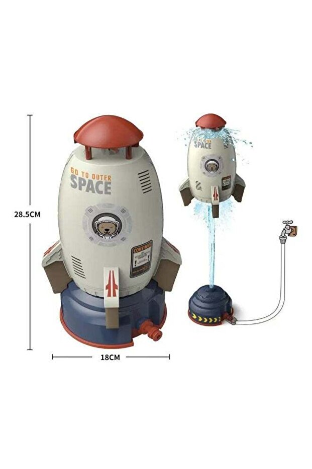 Rocket Launcher Water Pressure Lift Sprinkler Toys for Kids