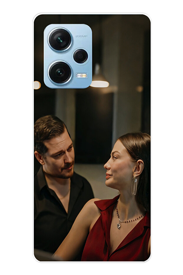 Redmi Note 12 Pro 5g Compatible Eşref Rüya - Eşref and April Printed Silicone Case - 1