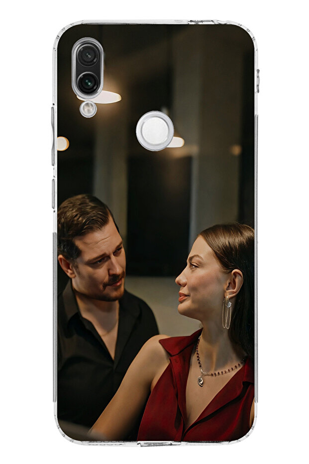 Redmi Note 7-7 Pro Compatible Eşref Rüya - Eşref and April Printed Silicone Case - 1