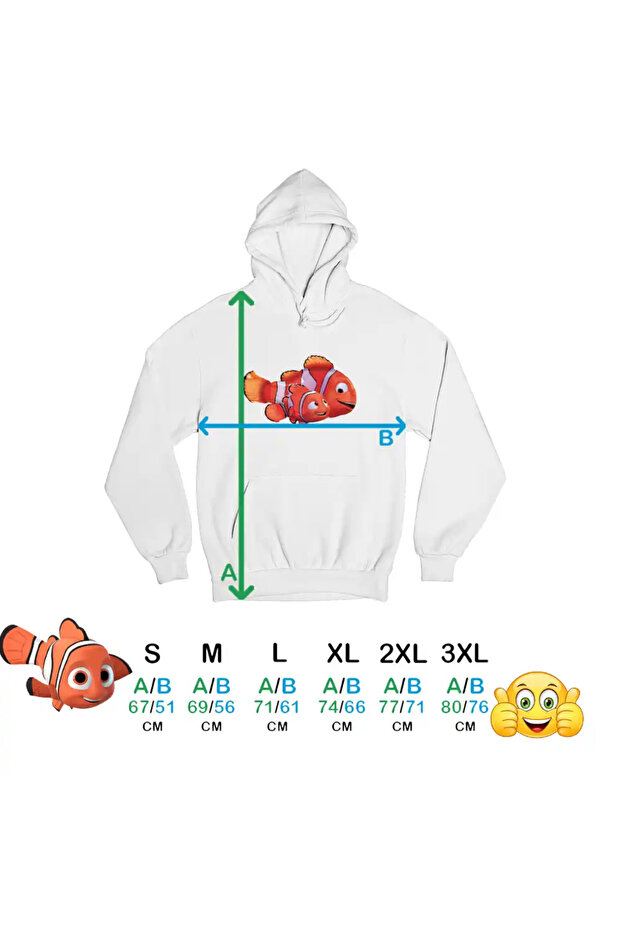 Hanorac Barbati Finding Nemo Ocean Marlin Peste Clovn - 4