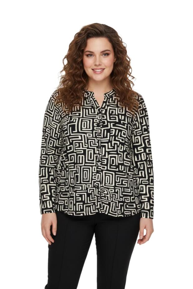Women's Buttoned Model Blouse Bgl-St05123