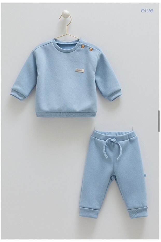 Bottom Top 3 Thread Fleece Suit