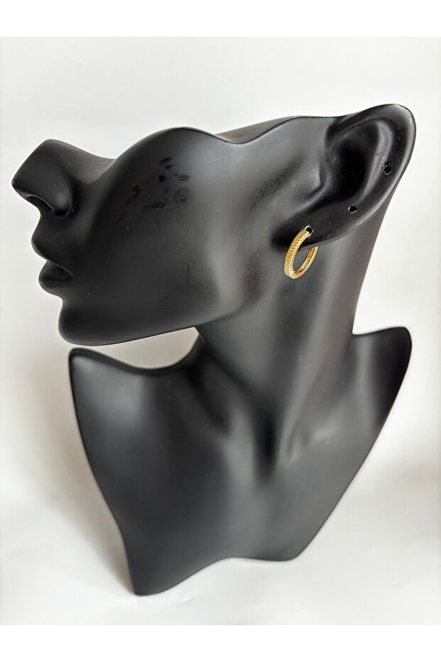 Altın Basic Küpe (1.5 cm) - 3