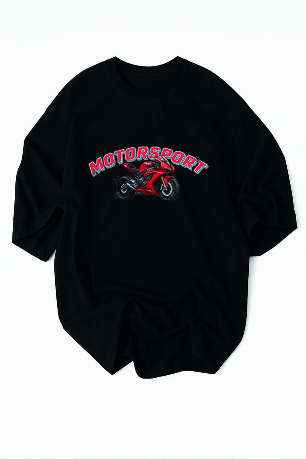 Motorsport Written Racing Motor Printed T-Shirt – Motorsport Design