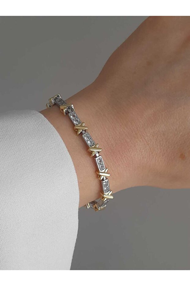 Çelik Tiffny X Bileklik - 3