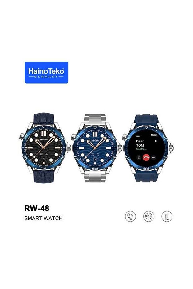 RW48 Smart Watch With Round Shape AMOLED Display