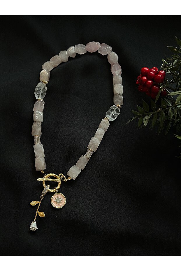 Doğal Taş Kolye - 4